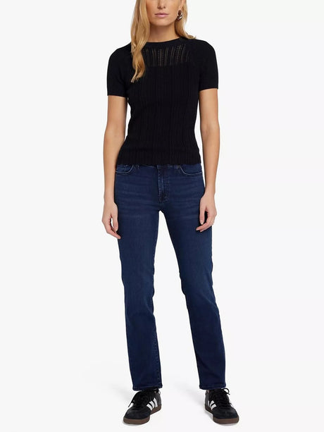 7 For All Mankind Roxanne Skinny Mid-Rise Bair Jeans - Park Avenue - Size 30