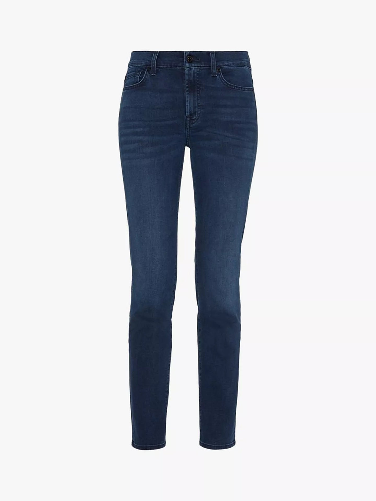 7 For All Mankind Roxanne Skinny Mid-Rise Bair Jeans - Park Avenue - Size 30