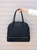 Stackers Plain Organisation Laptop Handbag up to 13" Laptops - Navy - Kazoop 