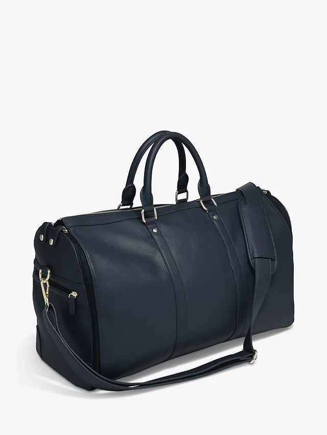 Stackers Weekend Garment Travel Holdall - Navy - Kazoop 