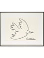 John Lewis Picasso 'Dove of Peace' Framed Print 74 x 94cm - Black - Kazoop 