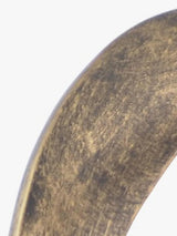 Libra Interiors Polyresin Double Heart Sculpture Antique Gold H36 x W26.5 cm