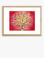 EAST END PRINTS 'Overlooked Happiness' Framed Print 66 x 86cm - Oak Frame - Kazoop 