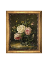 Brookpace Lascelles 'Still Life of Flowers in Vase' Framed Print - 64 x 54cm