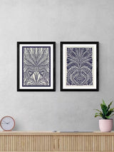 Alisa Galitsyna 'Foliage' Framed Print Set of 2 83.4 x 63.4cm - Black Frame
