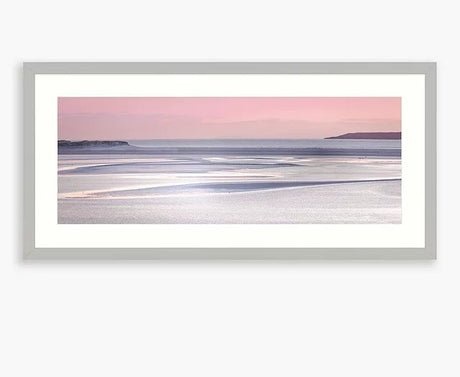 John Lewis Lynne Douglas 'Silver Sands' Framed Print & Mount 49.5 x 104.5cm - Kazoop 