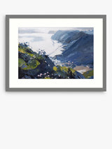 John Lewis Sian McGill 'Gower Light' Framed Print 64.5 x 84.5cm - Blue/Multi - Kazoop 