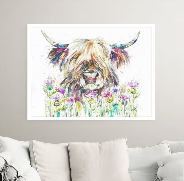 John Lewis Nicola Jane Rowles 'Florence' Framed Print 74.5 x 104.5cm - Multi