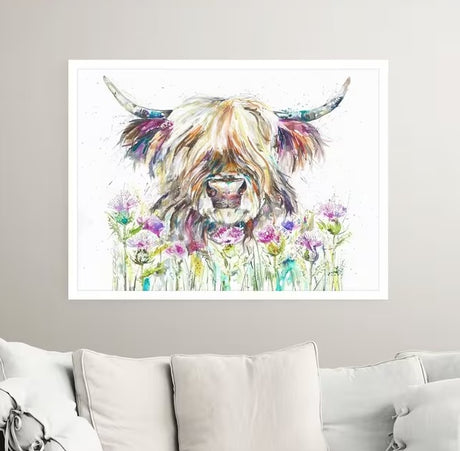 John Lewis Nicola Jane Rowles 'Florence' Framed Print 74.5 x 104.5cm - Multi