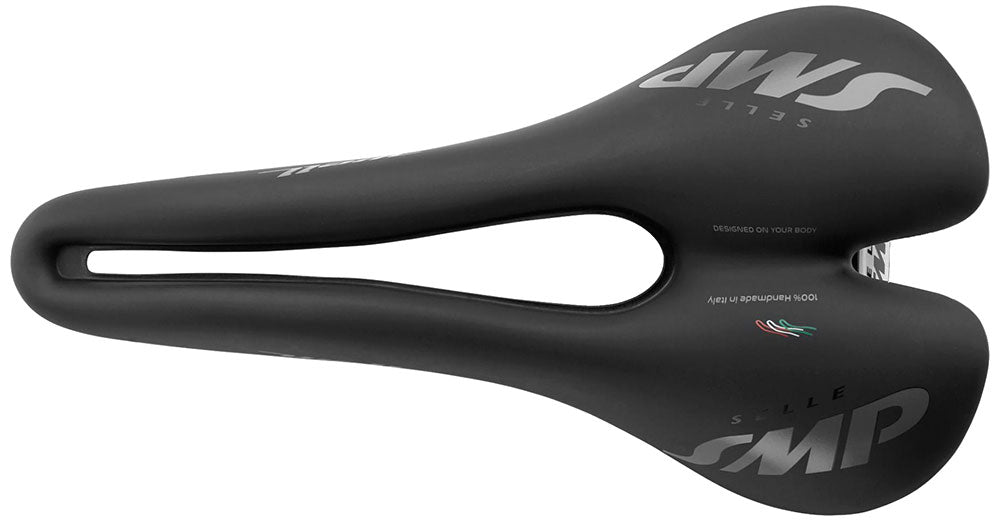Selle SMP Well Cycling Bicycle Saddle Unisex Intermediate Padding - Black - Kazoop 