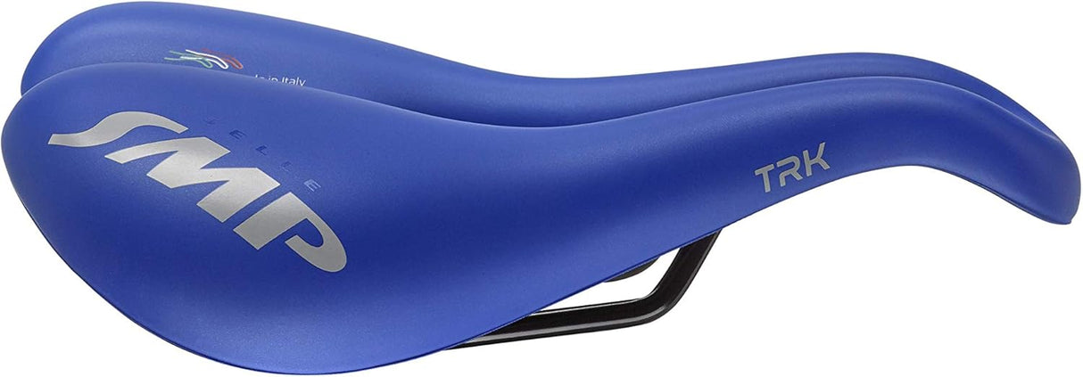 Selle SMP TRK Ergonomic Design Saddle Large - Matt Blue - Kazoop 