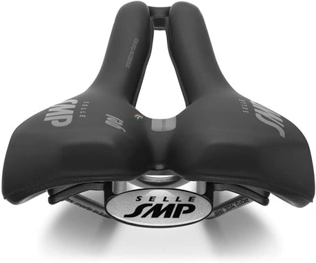 Selle SMP E Bike Sport Large Unisex Gel Pad Saddle Seat - Black - Kazoop 