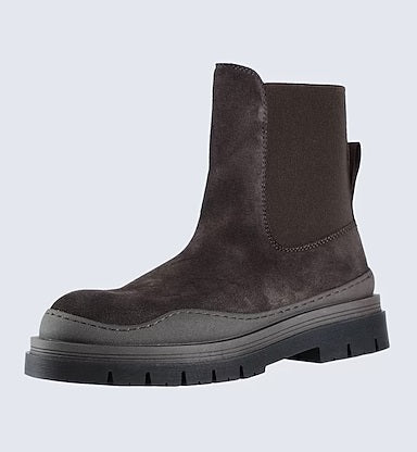 See By Chloé Women's Alli Suede Chelsea Ankle Boots - Dark Brown - UK6