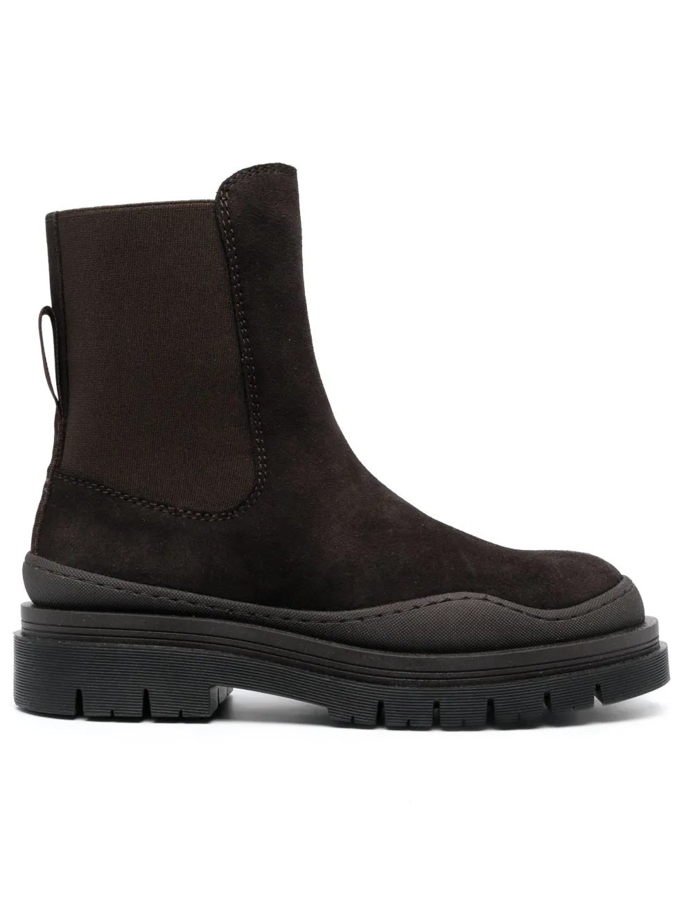 See By Chloé Women's Alli Suede Chelsea Ankle Boots - Dark Brown - UK6