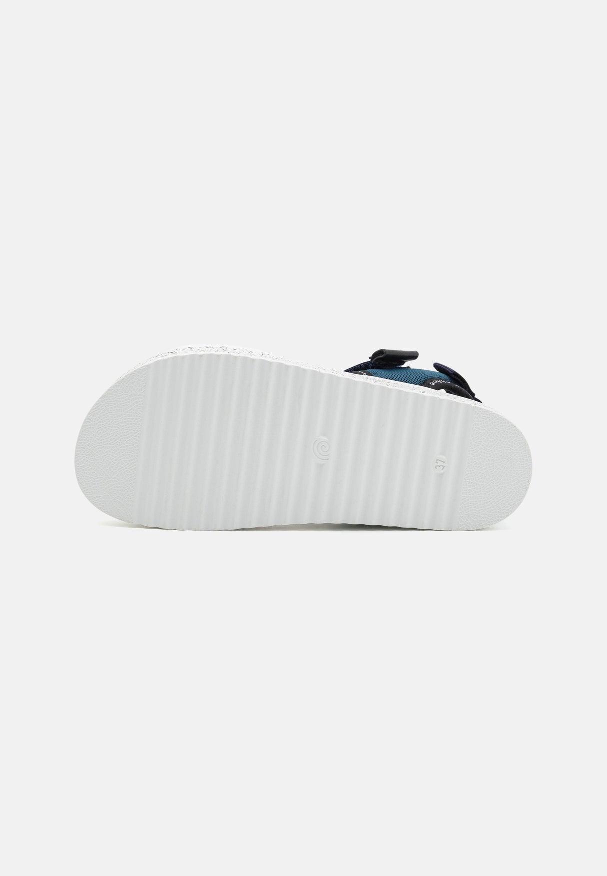See by Chloé Womens Pipper 45mm Textile Platform Sandals - Blue Size 39