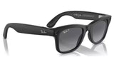 Meta Ray-Ban Meta Wayfarer Smart Glasses - Matte Black/Polar Graphite 50-22