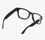 Meta Ray-Ban Clear to G15 Green Wayfarer Glasses - Matte Black - Medium