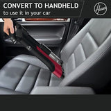 Hoover HF2 Cordless Bagless Stick Vacuum Cleaner - Black/Cherry Magenta - Kazoop 