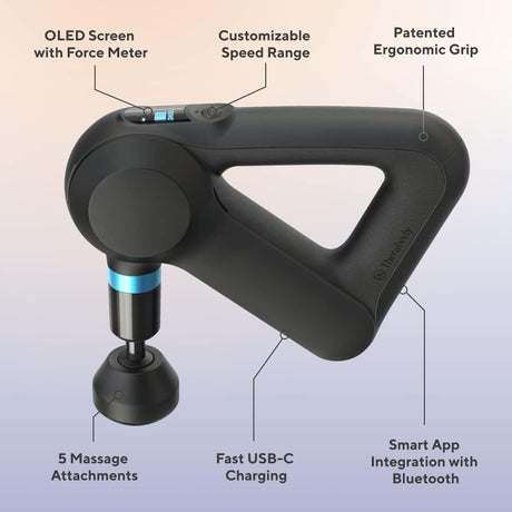 Therabody Theragun Elite 5th Generation Percussive Therapy Massager - Black - Kazoop 