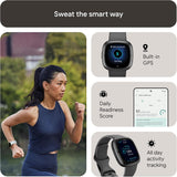 Fitbit Sense 2 Health & Fitness GPS Smartwatch - Shadow Grey/Graphite - Kazoop 