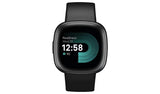 Fitbit Versa 4 Fitness Smartwatch 28.38mm GPS FB523BKBK - Graphite/Black