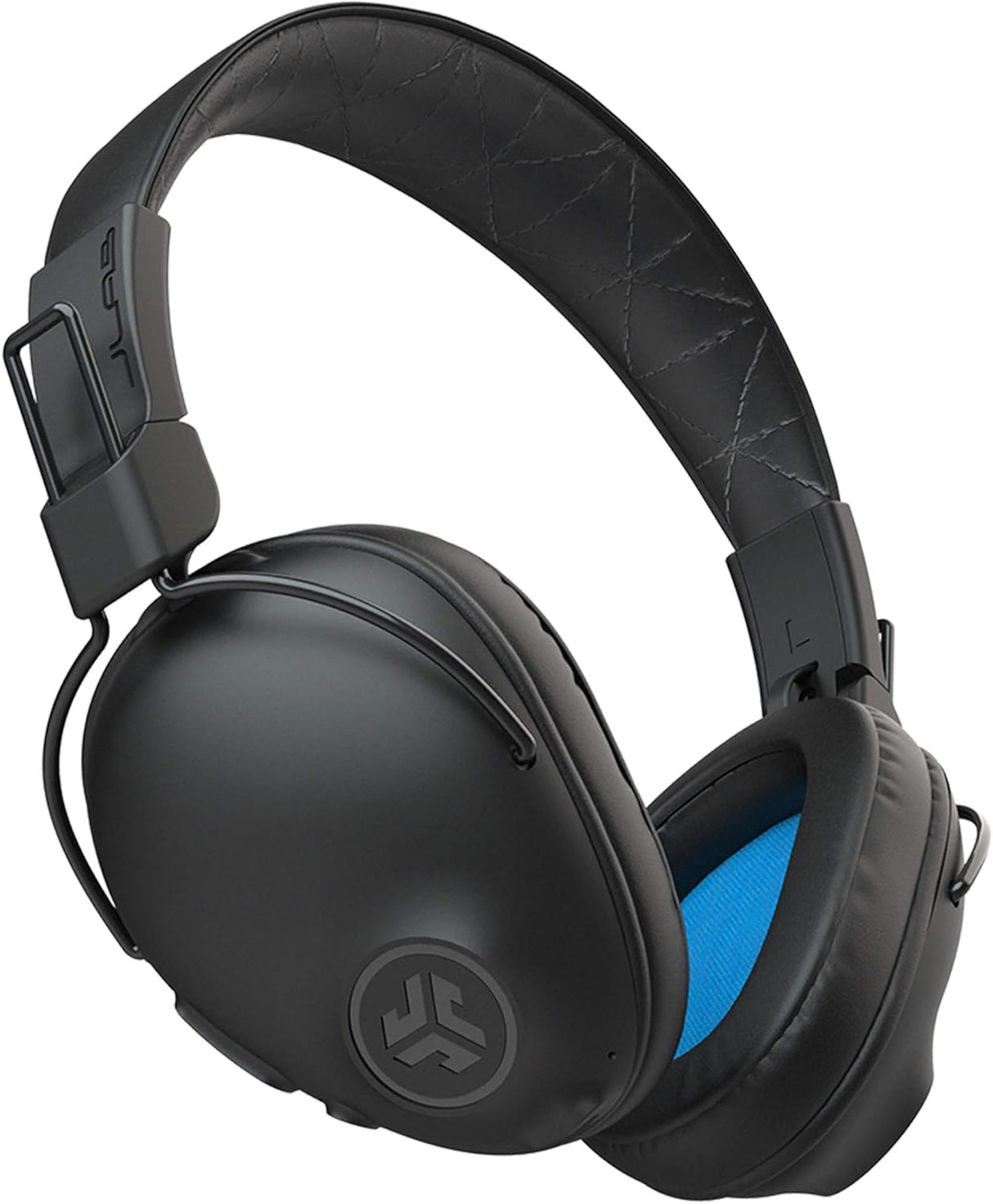 JLab Studio Pro Wireless Bluetooth Faux Leather Over Ear Headphones - Black