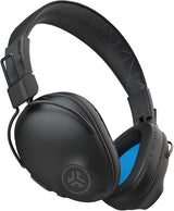 JLab Studio Pro Wireless Bluetooth Faux Leather Over Ear Headphones - Black
