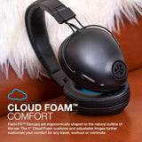 JLab Studio Pro Wireless Bluetooth Faux Leather Over Ear Headphones - Black