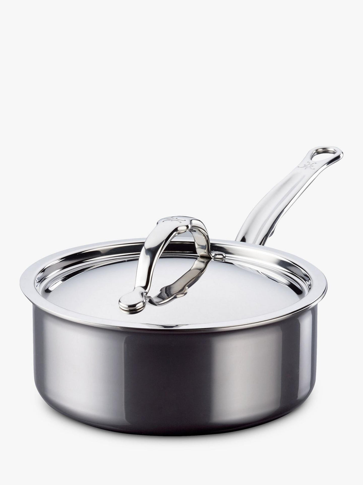 Hestan NanoBond Stainless Steel 1.4 Litre Non-Stick Saucepan & Lid 16cm