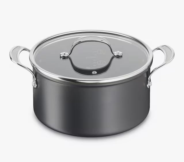 Jamie Oliver by Tefal Hard Anodised Aluminium Non-Stick 5 Piece Pan Set