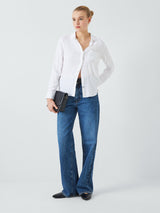 Rails Womens Regular Fit Classic Collar Hunter Rayon Shirt Ivory - Size XL