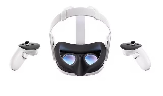 Meta Quest 3 128GB All-In-One Mixed Reality Headset & Controllers - White - Kazoop 