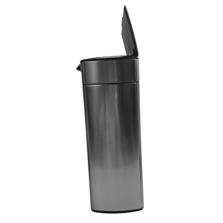 Simplehuman Rectangular Touch Bar Kitchen Bin Brushed Stainless Steel - 40L