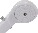 Leisurewize Outdoor 12v Portable Shower With Suction Mounted Hook- White