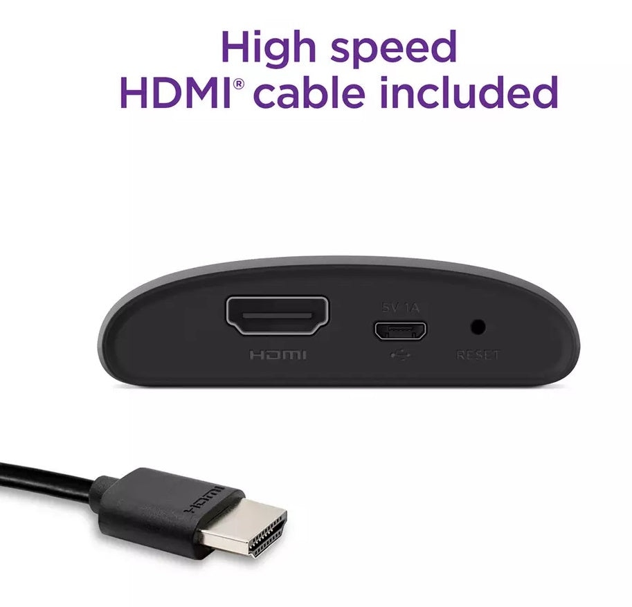 Roku 3930EU Express HD Streaming Media Player - Black