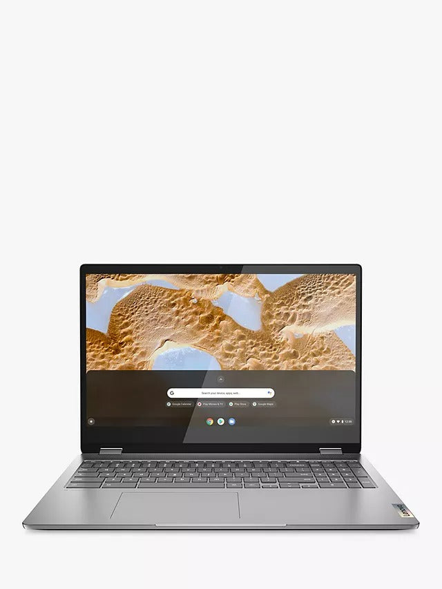 Lenovo IdeaPad Flex 3i Chromebook Laptop 15.6" 8GB 128GB eMMC - Arctic Grey - Kazoop 