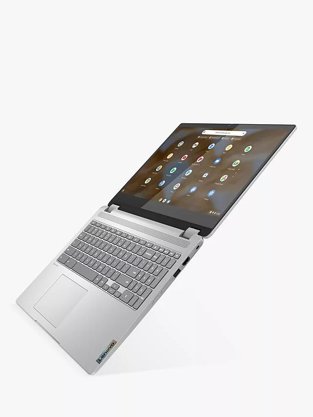 Lenovo IdeaPad Flex 3i Chromebook Laptop 15.6" 8GB 128GB eMMC - Arctic Grey - Kazoop 