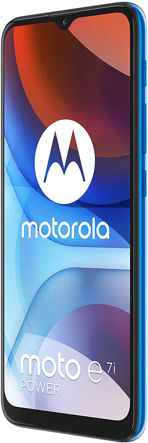 Motorola Moto E7i Power 4G Smartphone 32GB Unlocked Sim-Free - Tahiti Blue