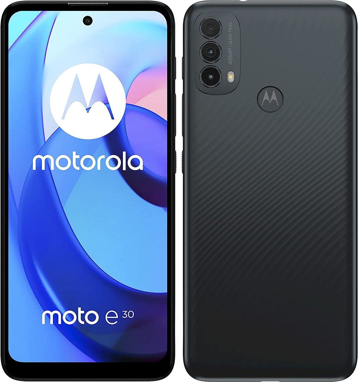 Motorola Moto E30 6.5'' 4G Smartphone 2GB RAM 32GB Dual-Sim Unlocked - Grey - Kazoop 