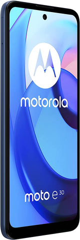 Motorola Moto e30 Dual-SIM 32GB Unlocked 4G SIM-Free Smartphone - Blue - Kazoop 