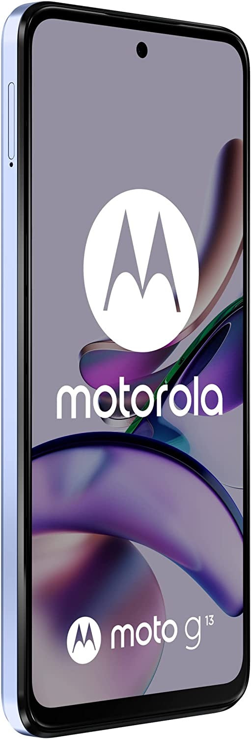 Motorola G13 128GB Smartphone 4G 6.5'' SIM-Free Unlocked - Lavender Blue - Kazoop 