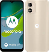 Motorola Moto E13 64GB Smartphone 4G 6.5'' Unlocked SIM-Free - Creamy White - Kazoop 