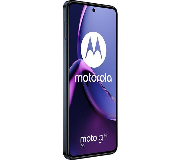 Motorola G84 5G Smartphone 256GB Unlocked Dual SIM-Free - Midnight Blue - Kazoop 