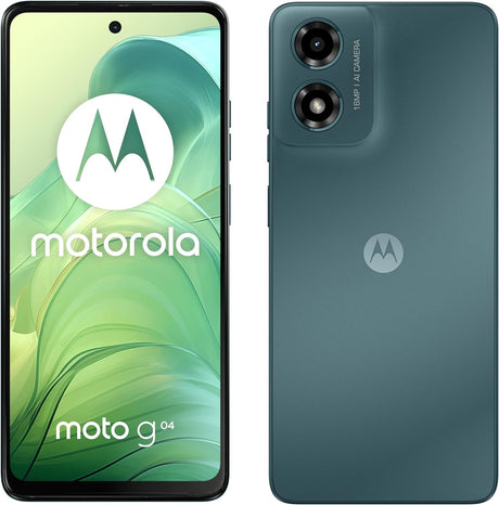 Motorola Moto G04 Smartphone 6.6'' 64GB Unlocked SIM-Free - Sea Green - Kazoop 