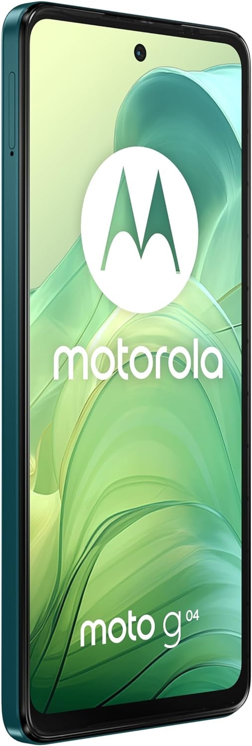 Motorola Moto G04 Smartphone 6.6'' 64GB Unlocked SIM-Free - Sea Green - Kazoop 