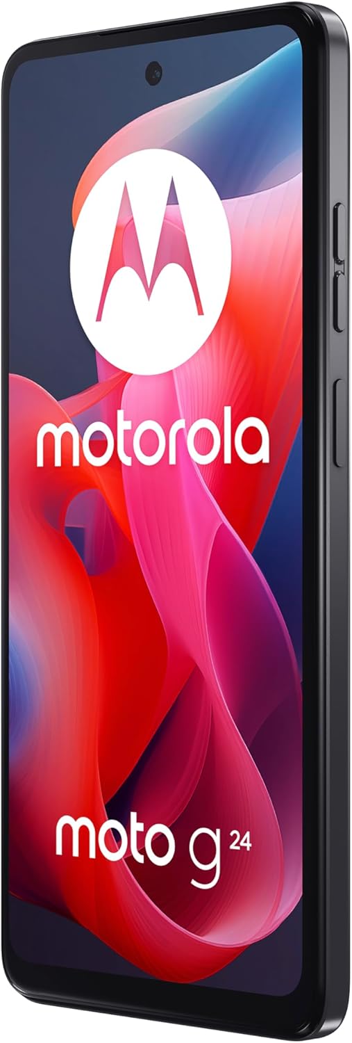Motorola G24 4G 6.56'' Smartphone 128GB Dual-SIM-Free Unlocked - Charcoal