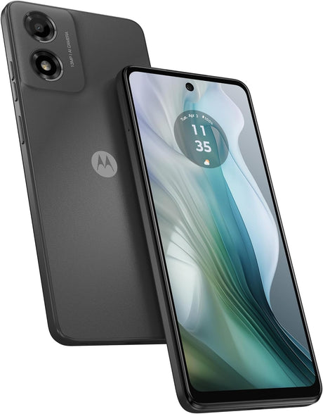 Motorola Moto E14 4G 6.5'' Smartphone 64GB Unlocked Dual-SIM - Graphite Grey - Kazoop 