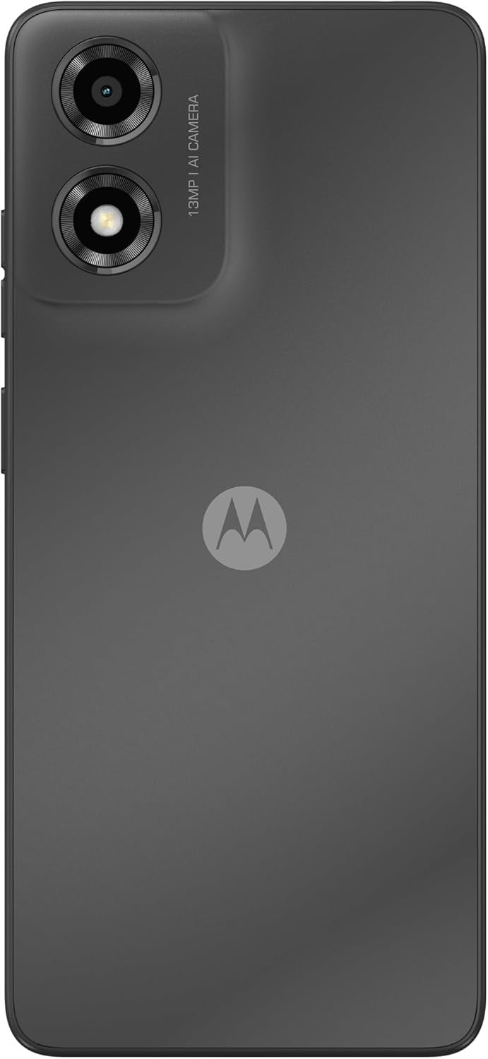 Motorola Moto E14 4G 6.5'' Smartphone 64GB Unlocked Dual-SIM - Graphite Grey - Kazoop 