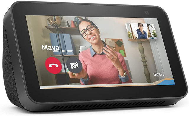 Amazon Echo Show 5 2021 2nd Gen Smart Display with Alexa - Charcoal - Kazoop 