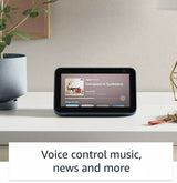 Amazon Echo Show 5 2021 2nd Gen Smart Display with Alexa - Charcoal - Kazoop 